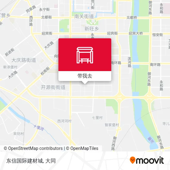东信国际建材城地图