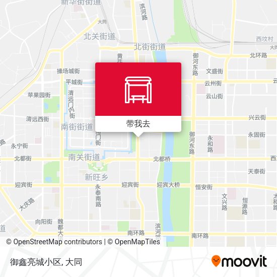御鑫亮城小区地图