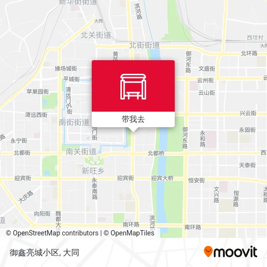 御鑫亮城小区地图