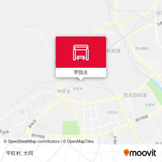 平旺村地图