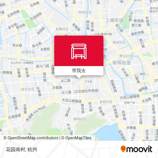 花园南村地图