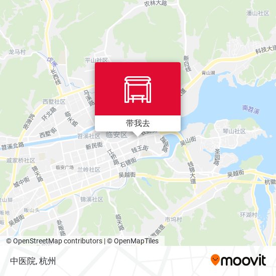 中医院地图