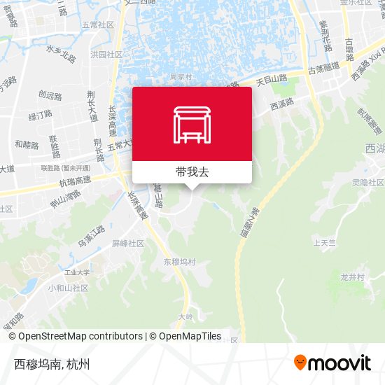 西穆坞南地图