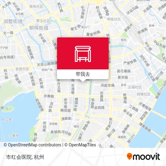 市红会医院地图