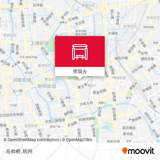 岳帅桥地图