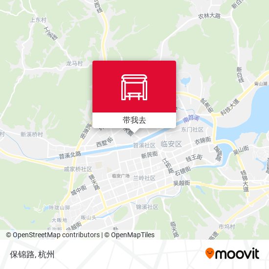 保锦路地图