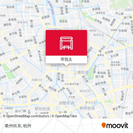 衢州街东地图