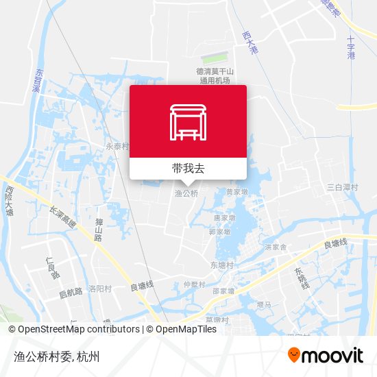 渔公桥村委地图