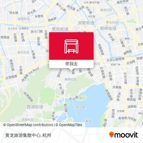黄龙旅游集散中心地图