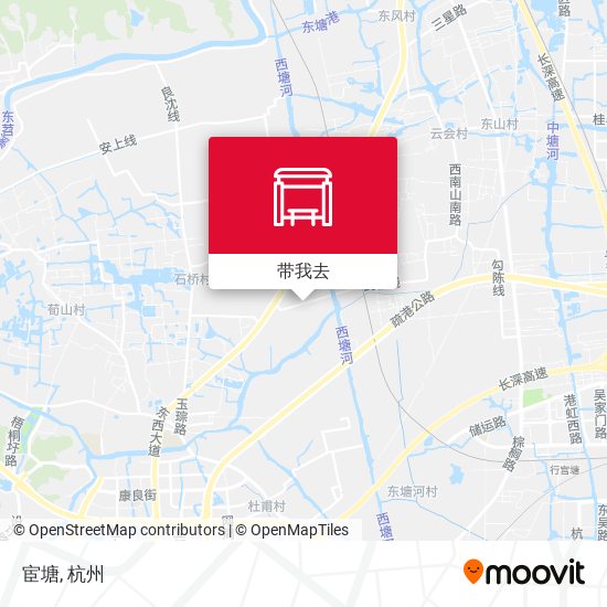 宦塘地图