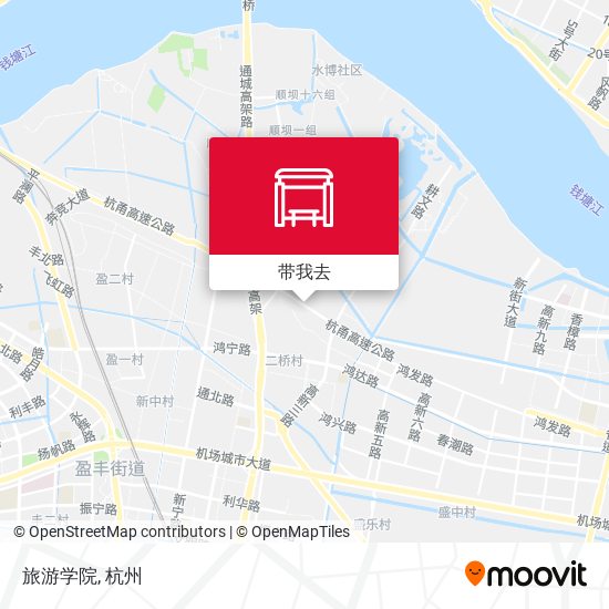 旅游学院地图