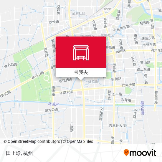田上埭地图