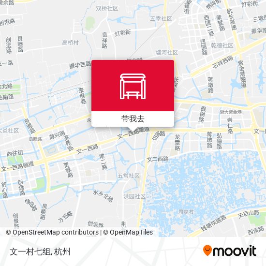 文一村七组地图
