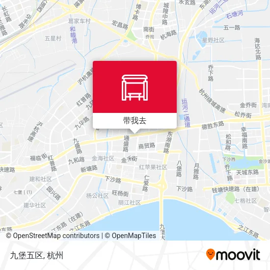 九堡五区地图