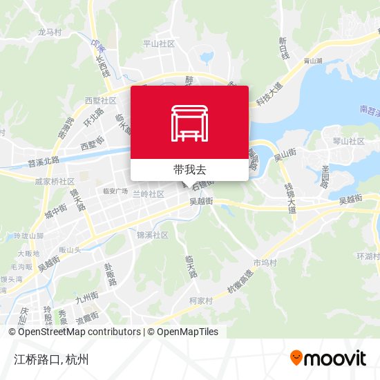江桥路口地图