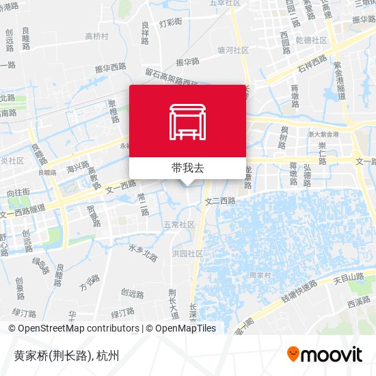 黄家桥(荆长路)地图