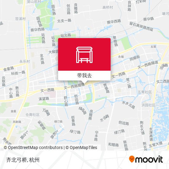 齐北弓桥地图