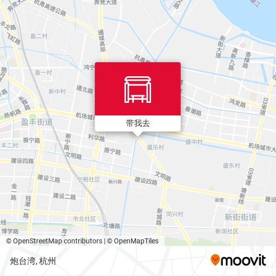 炮台湾地图