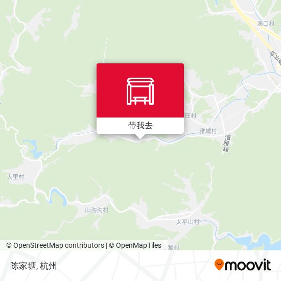 陈家塘地图