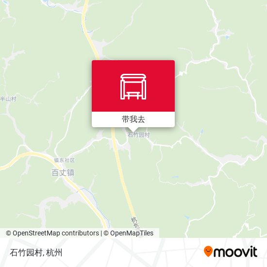 石竹园村地图