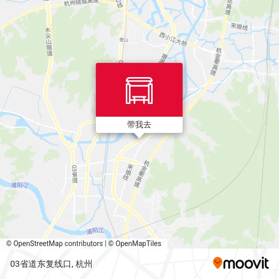 03省道东复线口地图