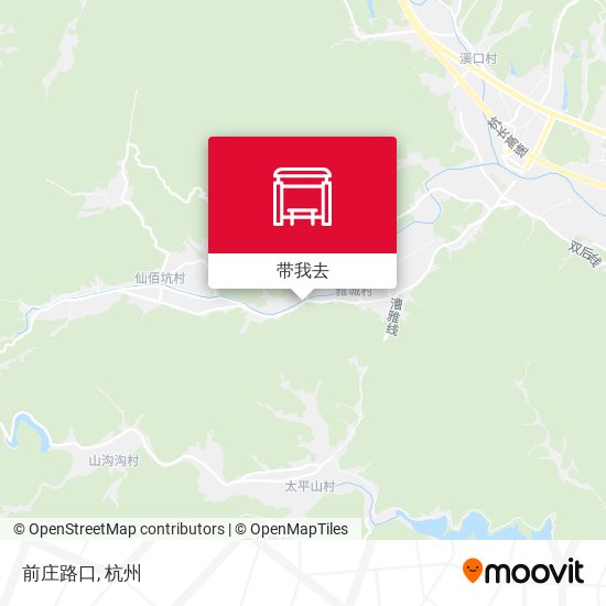 前庄路口地图