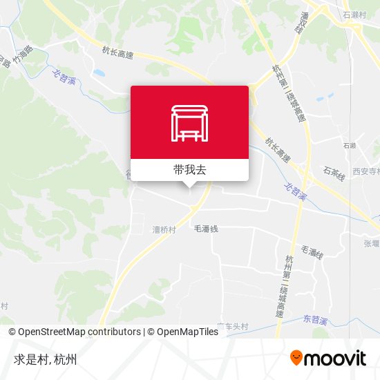 求是村地图