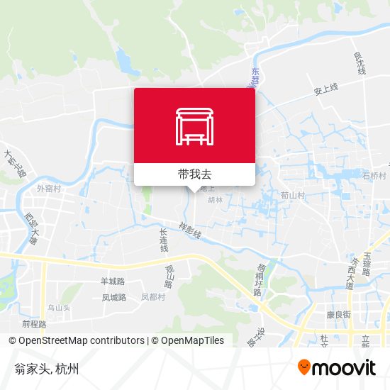 翁家头地图