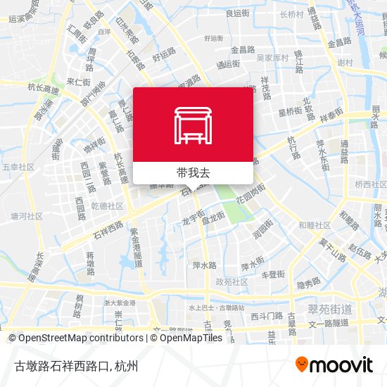 古墩路石祥西路口地图