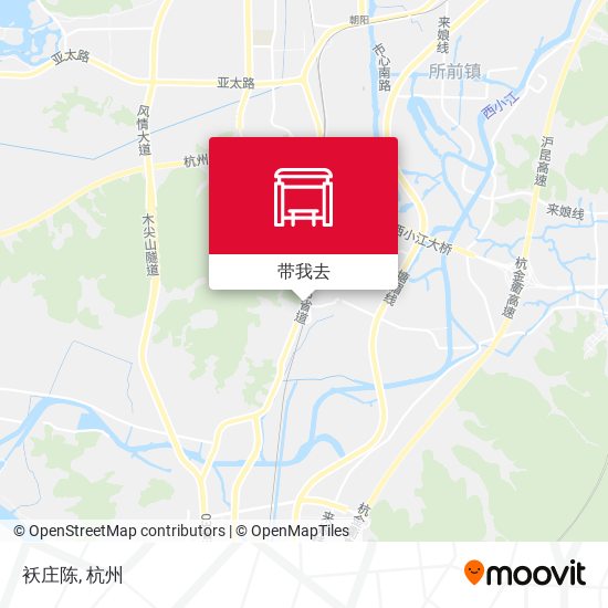 袄庄陈地图