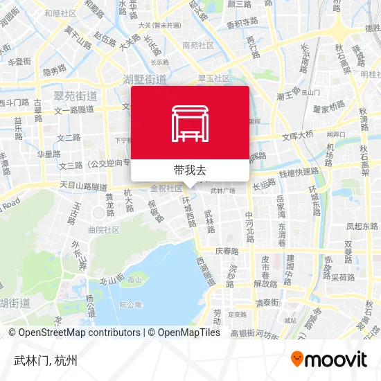 武林门地图
