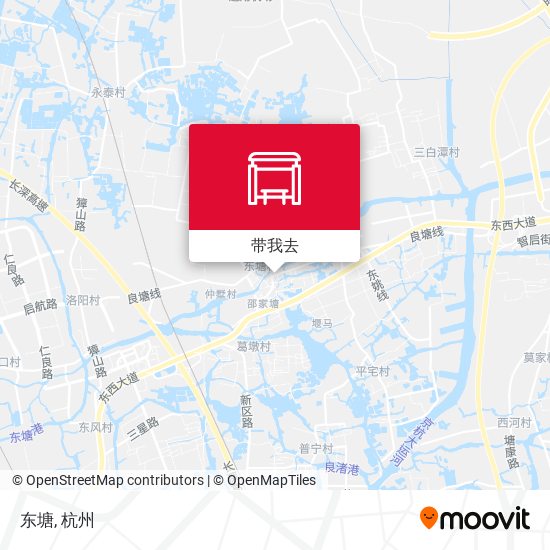 东塘地图