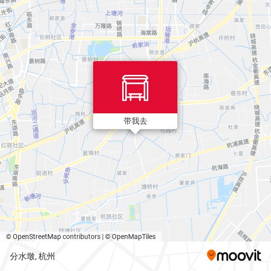 分水墩地图