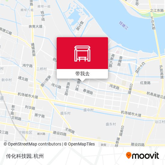 传化科技园地图