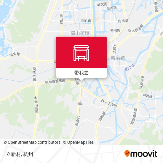 立新村地图