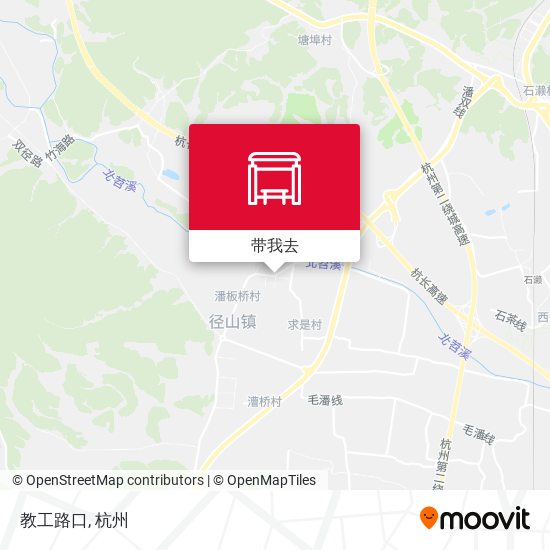 教工路口地图