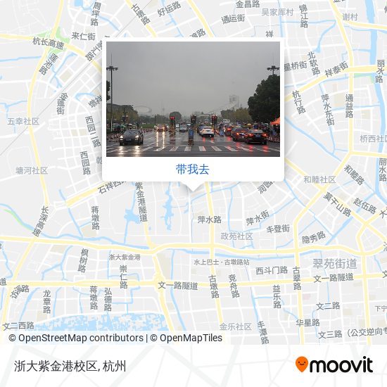 浙大紫金港校区地图