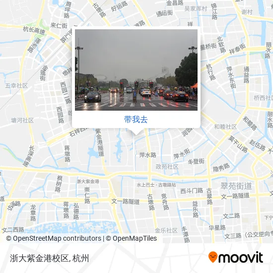 浙大紫金港校区地图