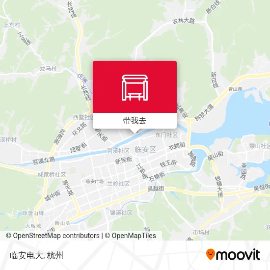 临安电大地图