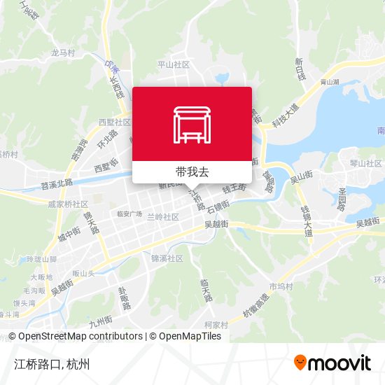 江桥路口地图