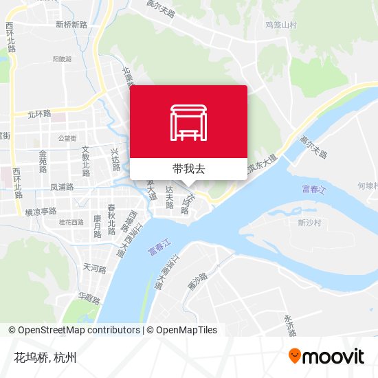 花坞桥地图