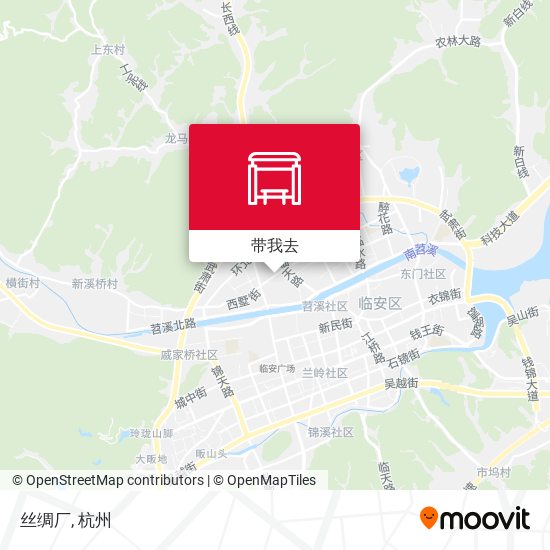 丝绸厂地图
