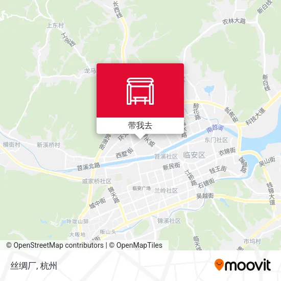 丝绸厂地图