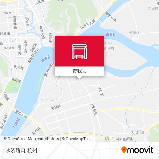 永济路口地图