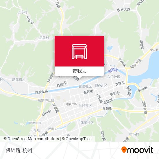 保锦路地图