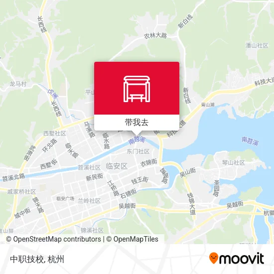 中职技校地图