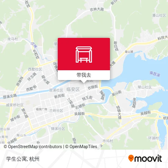 学生公寓地图