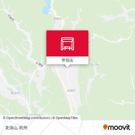 龙须山地图