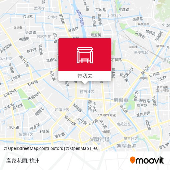 高家花园地图