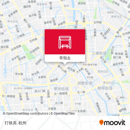 打铁弄地图